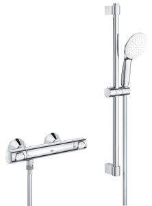 GROHE GROHTHERM 500 sprchový set s termostatickou batériou, ručná sprcha, tyč, hadica, chróm