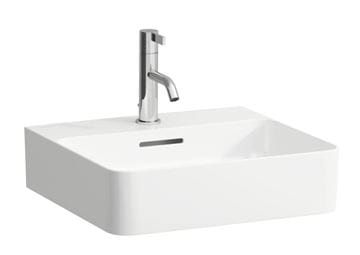 LAUFEN VAL umývadielko 45 cm, s otvorom pre batériu a prepadom