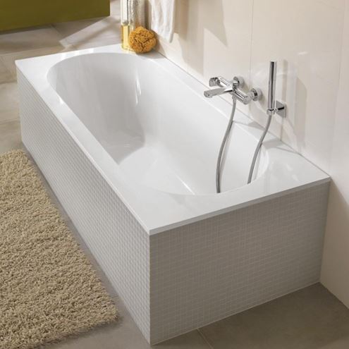 VILLEROY & BOCH OBERON vaňa 170x70 cm, s nožičkami, quaryl UBQ177OBE2V-01 Obrázek - fotka