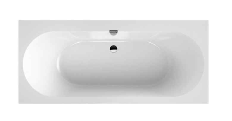 VILLEROY & BOCH OBERON 2.0 vaňa 170x75 cm, pre 2 osoby, s nožičkami, quaryl UBQ170OBR2DV-01 Obrázek - Hlavní obrázek