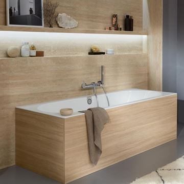 VILLEROY & BOCH OBERON 2.0 vaňa 170x75 cm, pre 2 osoby, s nožičkami, quaryl UBQ170OBR2DV-01 Obrázek - fotka