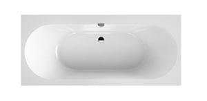 VILLEROY & BOCH OBERON 2.0 vaňa 180x80 cm, pre 2 osoby, s nožičkami, quaryl