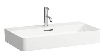LAUFEN VAL umývadlo 75 cm, s otvorom pre batériu a prepadom
