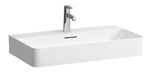 LAUFEN VAL umývadlo na dosku 75 cm, s otvorom pre batériu a prepadom, brúsené, LCC