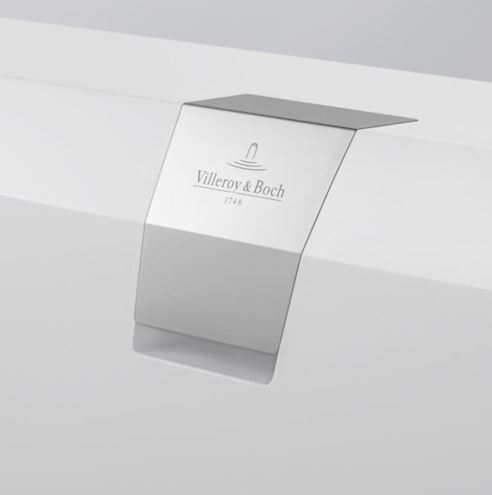 VILLEROY & BOCH SQUARO EDGE 12 vaňa 160x75 cm, pre 2 osoby, s nožičkami, quaryl UBQ160SQE2DV-01 Obrázek - fotka