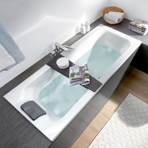 VILLEROY & BOCH LOOP & FRIENDS vaňa 180x80 cm, pre 2 osoby, bez nožičiek, akrylát UBA180LFS2V-01 Obrázek - fotka