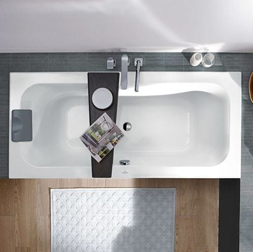 VILLEROY & BOCH LOOP & FRIENDS vaňa 180x80 cm, pre 2 osoby, bez nožičiek, akrylát UBA180LFS2V-01 Obrázek - fotka
