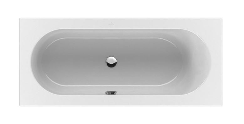 VILLEROY & BOCH LOOP & FRIENDS vaňa 180x80 cm, pre 2 osoby, bez nožičiek, akrylát UBA180LFO2V-01 Obrázek - Hlavní obrázek
