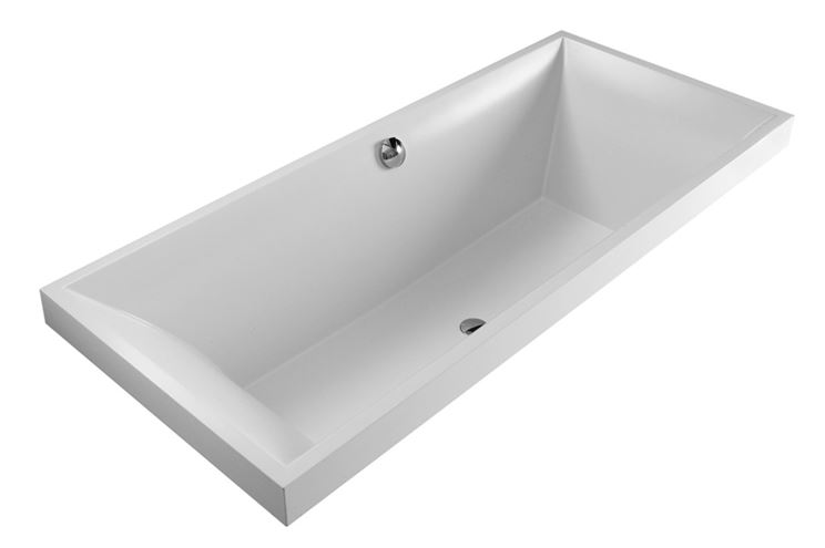 VILLEROY & BOCH SQUARO vaňa 180x80 cm, pre 2 osoby, s nožičkami, quaryl UBQ180SQR2V-01 Obrázek - fotka