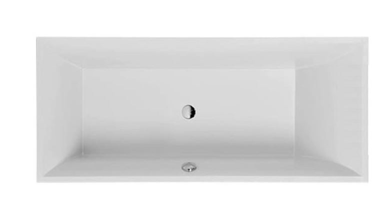 VILLEROY & BOCH SQUARO vaňa 180x80 cm, pre 2 osoby, s nožičkami, quaryl UBQ180SQR2V-01 Obrázek - Hlavní obrázek