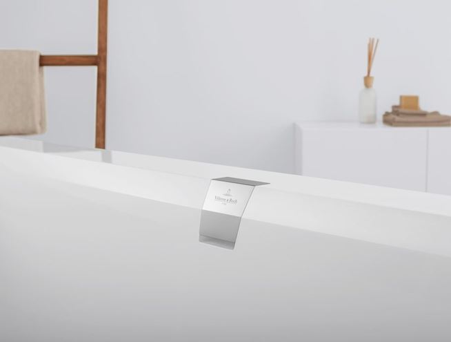 VILLEROY & BOCH SQUARO EDGE 12 vaňa 190x90 cm, pre 2 osoby, s nožičkami, quaryl UBQ190SQE2DV-01 Obrázek - fotka