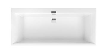 VILLEROY & BOCH SQUARO EDGE 12 vaňa 190x90 cm, pre 2 osoby, s nožičkami, quaryl