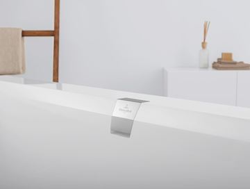 VILLEROY & BOCH SQUARO EDGE 12 vaňa 180x80 cm, pre 2 osoby, s nožičkami, quaryl UBQ180SQE2DV-01 Obrázek - fotka