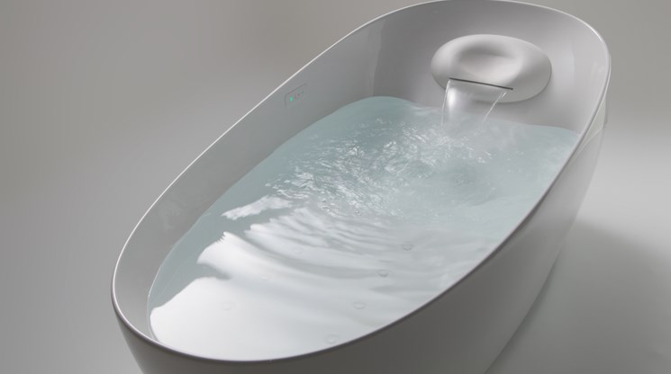 TOTO FLOTATION TUB voľne stojaca vaňa 220x105 cm, hydromasážna, LED osvetlenie, kompozit PJYD2200PWEE#GW Obrázek - fotka