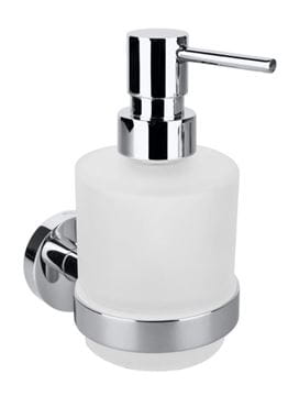 BEMETA OMEGA dávkovač tekutého mydla 200 ml, nástenný, sklo, chróm