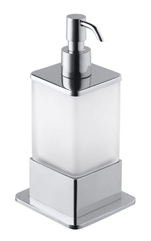 BEMETA PLAZA dávkovač tekutého mydla 200 ml, sklo, chróm 140109161 Obrázek - Hlavní obrázek