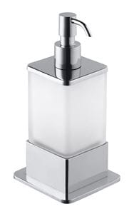 BEMETA PLAZA dávkovač tekutého mydla 200 ml, sklo, chróm