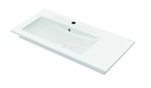 VILLEROY & BOCH VERITY LINE umývadlo 100 cm, s otvorom pre batériu a prepadom, CeramicPlus, alpská biela