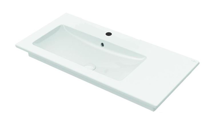 VILLEROY & BOCH VERITY LINE umývadlo 100 cm, s otvorom pre batériu a prepadom, alpská biela 4A14L101 Obrázek - Hlavní obrázek