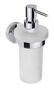 BEMETA OMEGA dávkovač tekutého mydla 230 ml, nástenný, sklo, chróm