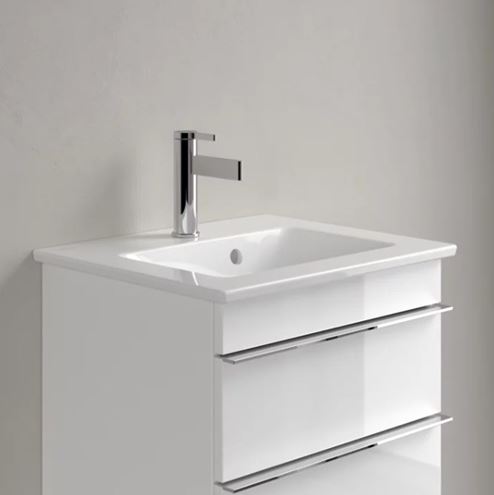 VILLEROY & BOCH VERITY LINE umývadlo 65 cm, s otvorom pre batériu a prepadom, CeramicPlus, alpská biela 4A1665R1 Obrázek - fotka