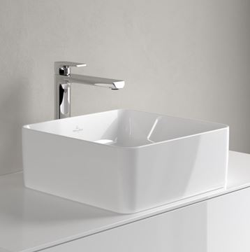 VILLEROY & BOCH COLLARO umývadlo na dosku 38 cm, bez prepadu, alpská biela 4A213801 Obrázek - fotka