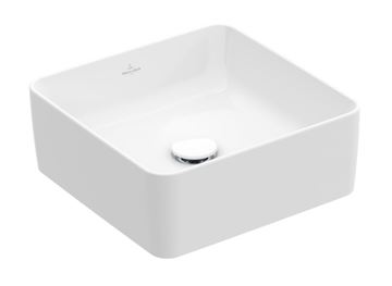 VILLEROY & BOCH COLLARO umývadlo na dosku 38 cm, bez prepadu, alpská biela