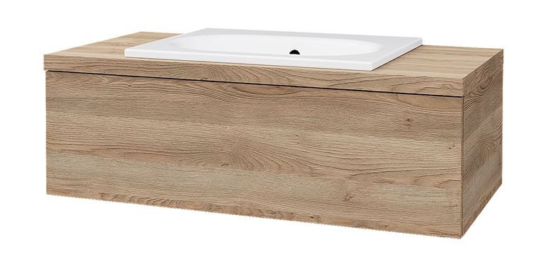 DŘEVOJAS COMO COM SZZ 100 skrinka pod umývadlo 100x52x33, 8 cm, 1 zásuvka, Push-open, colorado 808587 Obrázek - Hlavní obrázek
