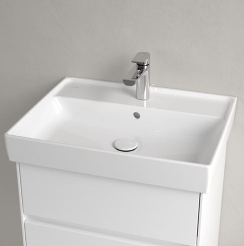 VILLEROY & BOCH COLLARO umývadlo 65 cm, s otvorom pre batériu a prepadom, alpská biela 4A336501 Obrázek - fotka
