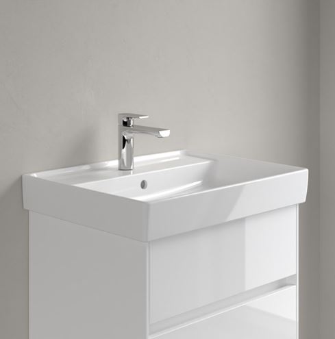 VILLEROY & BOCH COLLARO umývadlo 65 cm, s otvorom pre batériu a prepadom, CeramicPlus, alpská biela 4A3365R1 Obrázek - fotka