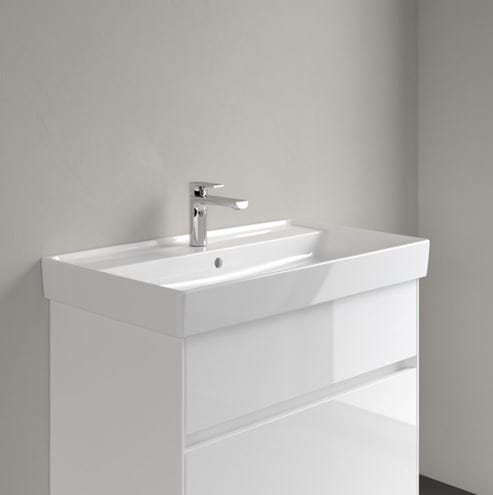 VILLEROY & BOCH COLLARO umývadlo 80 cm, s otvorom pre batériu a prepadom, alpská biela 4A338001 Obrázek - fotka