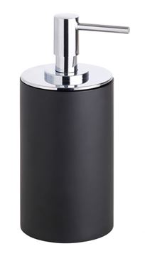 BEMETA GAMMA dávkovač tekutého mydla 250 ml, polyresín, chróm/matná čierna