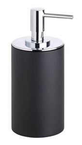 BEMETA GAMMA dávkovač tekutého mydla 250 ml, polyresín, chróm/matná čierna