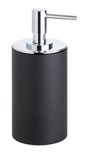 BEMETA GAMMA dávkovač tekutého mydla 250 ml, polyresín, chróm/matná čierna 145609320 Obrázek - Hlavní obrázek