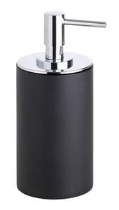BEMETA GAMMA dávkovač tekutého mydla 250 ml, polyresín, chróm/matná čierna