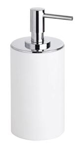 BEMETA GAMMA dávkovač tekutého mydla 250 ml, polyresín, chróm/biela