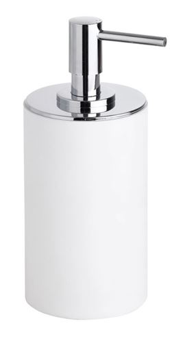 BEMETA GAMMA dávkovač tekutého mydla 250 ml, polyresín, chróm/biela 145709324 Obrázek - Hlavní obrázek