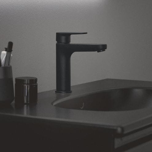 IDEAL STANDARD CERAFINE O umývadlová stojanková batéria, čierna BC554XG Obrázek - fotka