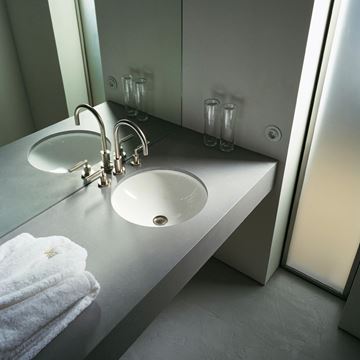DURAVIT ARCHITEC umývadlo 40 cm, s prepadom 0468400000 Obrázek - fotka