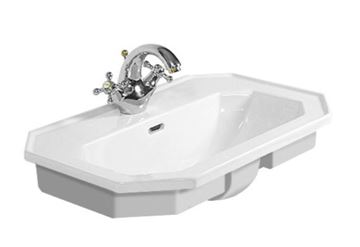 DURAVIT 1930 umývadlo 58 cm, s otvorom pre batériu a prepadom