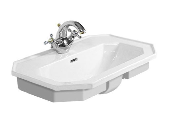 DURAVIT 1930 umývadlo 58 cm, s otvorom pre batériu a prepadom 0476580000 Obrázek - Hlavní obrázek