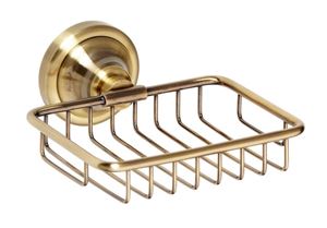 BEMETA RETRO drôtená mydlovnička, nástenná, bronz