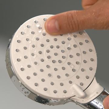 HANSGROHE CROMETTA VARIO 2JET ručná sprcha pr. 100 mm, 2 prúdy, Green, biela/chróm 26336400 Obrázek - fotka