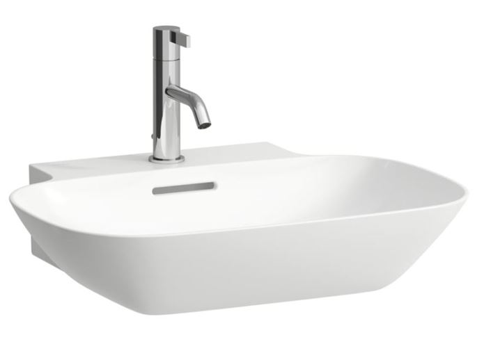 LAUFEN INO umývadlo 56 cm, s otvorom pre batériu a prepadom H8103020001041 Obrázek - Hlavní obrázek
