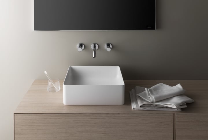 LAUFEN LIVING umývadlo na dosku 36 cm, bez prepadu H8114330001121 Obrázek - fotka