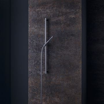 AXOR STARCK 2JET sprchová súprava 3-dielna, ručná sprcha 190 mm, 2 prúdy, tyč, hadica, chróm 27980000 Obrázek - fotka
