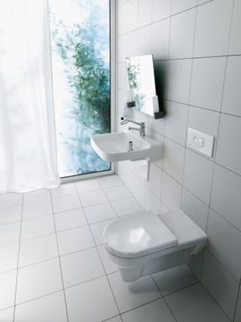 LAUFEN PRO LIBERTY bezbariérové umývadlo 65 cm, s otvorom pre batériu a prepadom H8119530001041 Obrázek - fotka