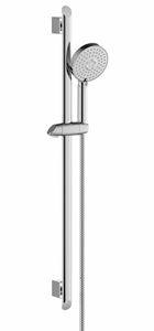 RAVAK 902.00 sprchová súprava 3-dielna, ručná sprcha pr. 117 mm, 3 prúdy, tyč, hadica, lesklý chróm