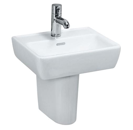 LAUFEN PRO umývadielko 45 cm, s otvorom pre batériu a prepadom H8119510001041 Obrázek - fotka