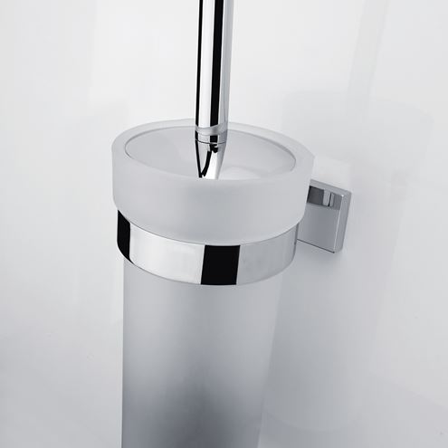 NIMCO KEIRA WC kefa, nástenná, sklo, chróm KE 22094W-26 Obrázek - fotka